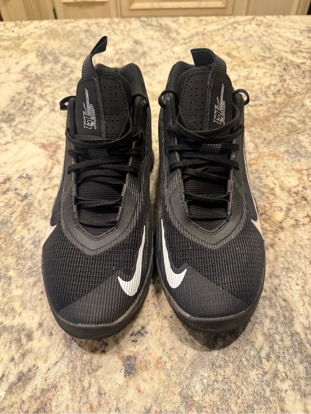 Nike Black Sneakers with White Swoosh